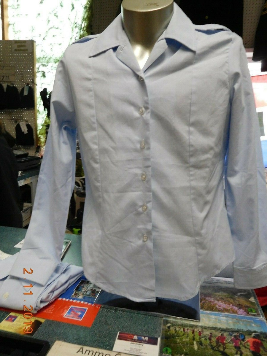 air force women's mess dress shirt US MILITARY FEMALE MESS DRESS PLEATED LONG SLEEVE SHIRT