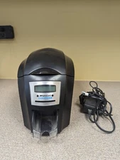 AlphaCard Compass Photo ID Card Printer, Single Sided, comes with power adapter
