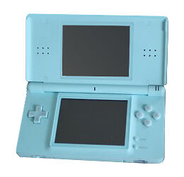 Nintendo DSi Light Blue Handheld Console Game System for sale