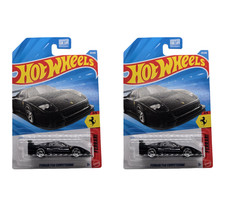 2026 Hot Wheels Ferrari F40 Competizione 63 Black - Set of 2