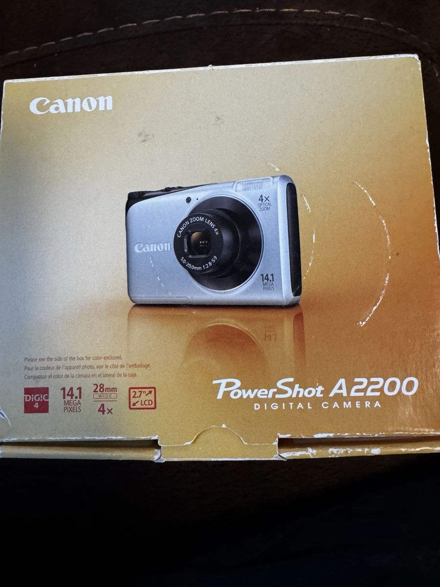 Canon PowerShot A2200 Canon PowerShot Digital Cameras for sale - eBay