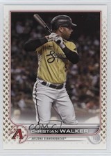 2022 Topps Series 1 Wal-Mart Gold Star Christian Walker #75 11ur
