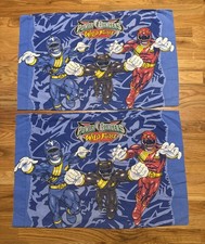 Power Rangers Wild Force 2002 Vintage Standard Pillowcases Double Sided Set Of 2