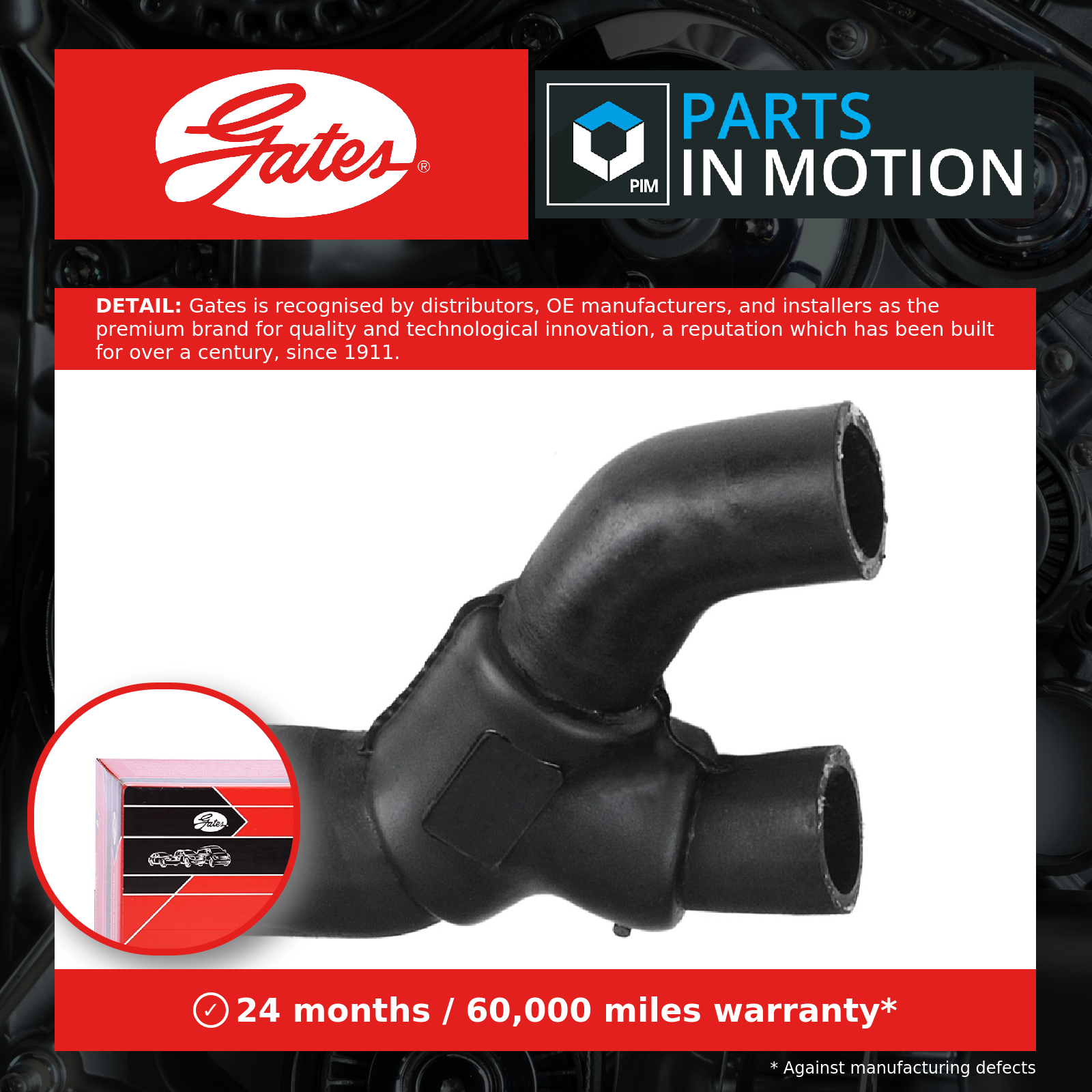Radiator Hose fits OPEL ASTRA G 1.8 Lower 98 to 05 Coolant Gates 1337487 1337536