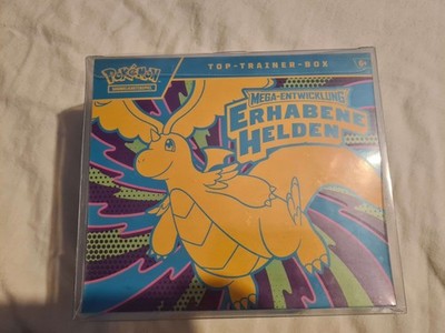 Pokemon erhabene helden top trainer box DE, OVP sealed