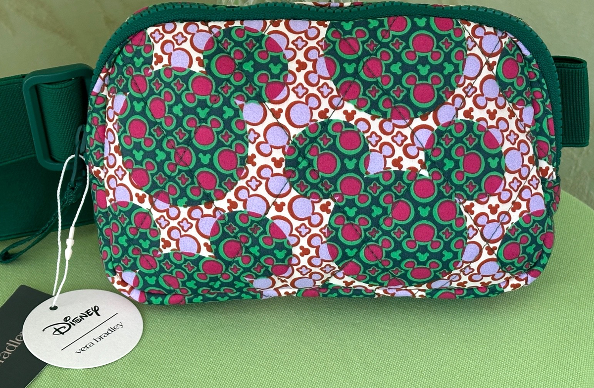 Vera Bradley Mickey Featherweight mini belt bag in black, NWT 2024 Disney Vera Bradley Mickey Mouse Black Mini Belt Bag  main image 2