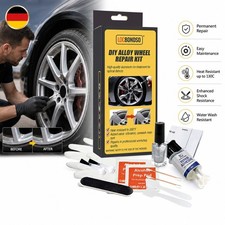 15X Felgenreparatur Set Silber Alufelgen Reparatur Kratzer Dellen Entferner PKW
