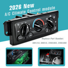 599-213 Ac Control Module Compatible With 1999-2002 Chevrolet Malibu 1999-02