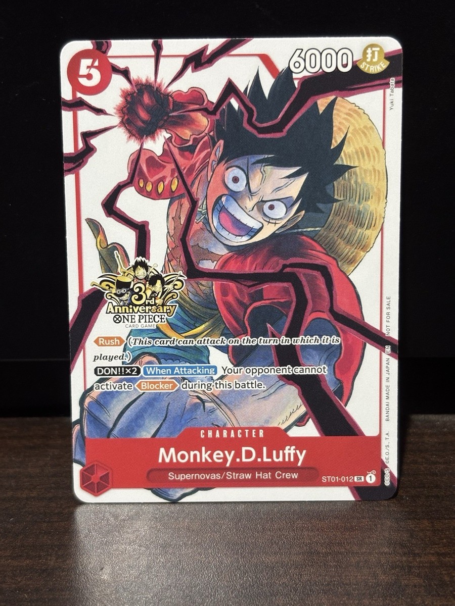 Monkey.D.Luffy - ST01-012 (3rd Anniversary Tournament 3 Brothers