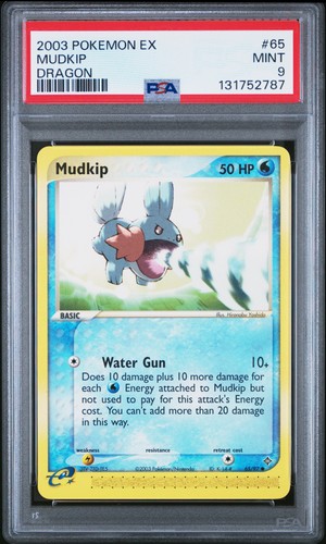 Mudkip graded PSA 9 for sale on eBay