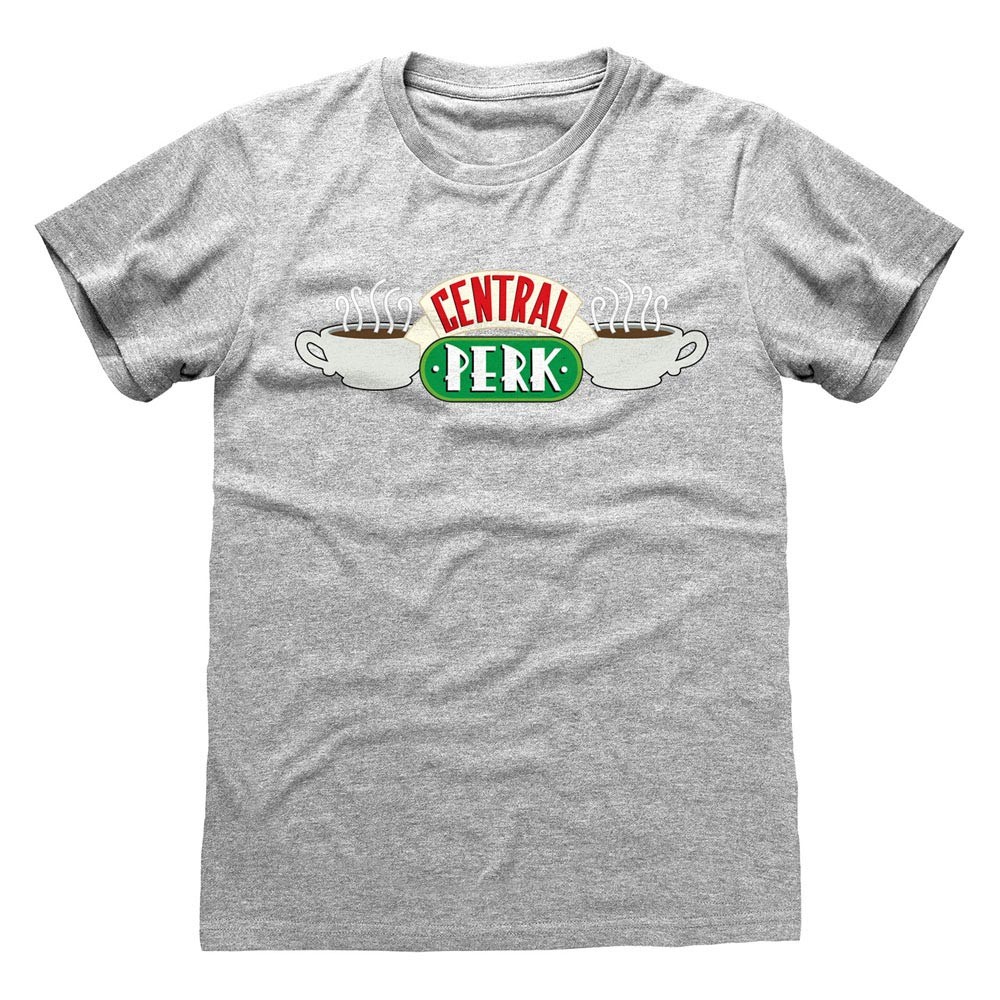 Футболка FRIENDS Central Perk Унисекс Большого размера Серая FRE00024TSC1X 2390₽