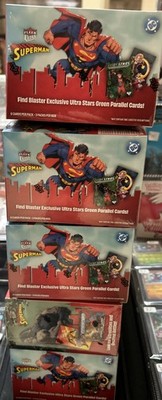 2025 Upper Deck Fleer Ultra Superman Factory Sealed Blaster Box!