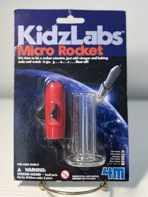 Micro Rocket Launcher - 4M  KidzLabs  for ages over 5   (Free Shipping!) (NEW)