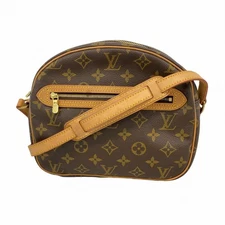 Louis Vuitton Shoulder Bag Monogram Sunris M51222 Brown Used Ladies-01