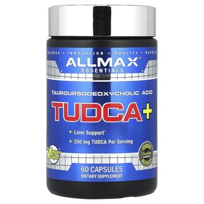 ALLMAX, TUDCA, Liver Protectant, Leberschutz, 60 Kapseln