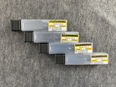 Guhring Solid Carbide 1/2X1/2X1-1/4 X3-1/2 