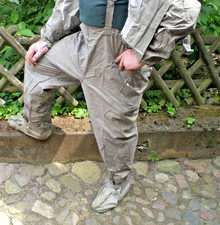 NVA SBA Wathose Anglerhose Gr.56  Gr.XXL + Jacke Anglerhose  Regenbekleidung