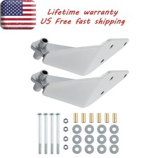 Brand New Dual Front Shock Bracket Kit For Ford F250 F350 Super Duty 1999-04