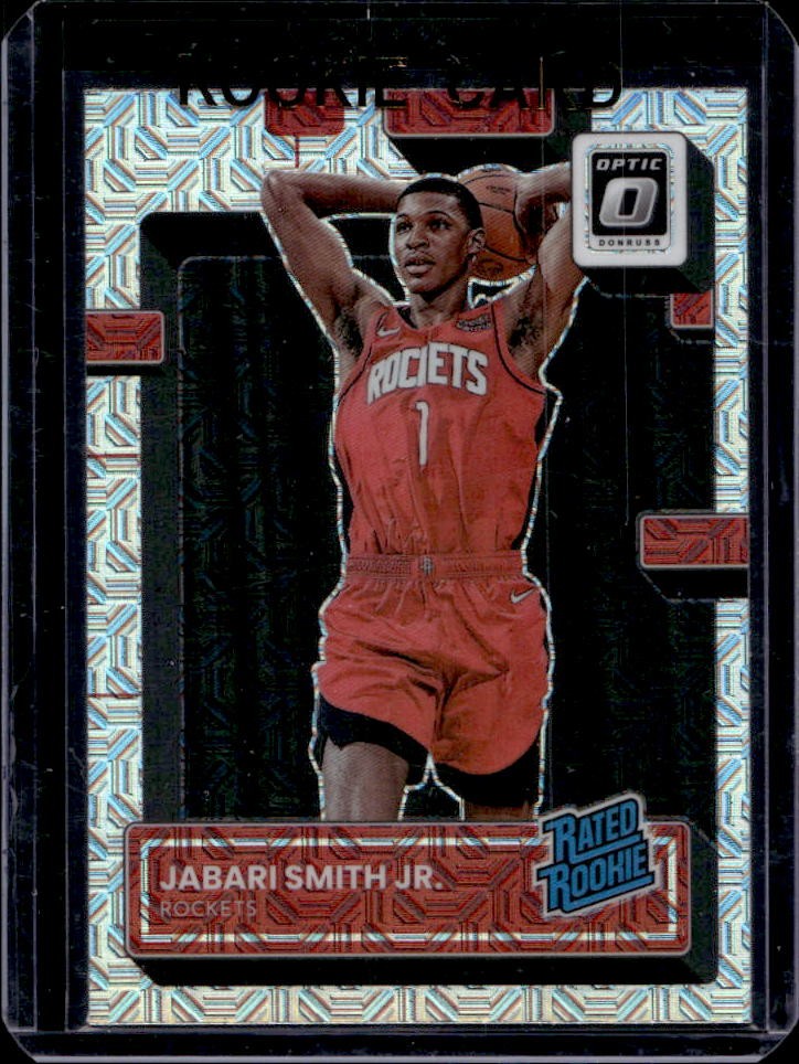 2022-23 Donruss Optic Jabari Smith Jr. Choice Rookie Rated Rookie #240