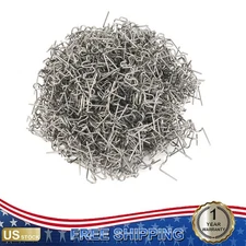 500Pcs Hot Staples Plastic Welding Wave Stapler For Car Bumper Repair 0.8mm