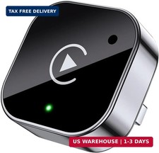 2-in-1 Wireless CarPlay  Android Auto Adapter, Plug  Play CarPlay Dongle Conve