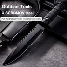 Carbon Steel Universal Survival Knife & Fiberglass Reinforced Handle Ships Free — photo 4