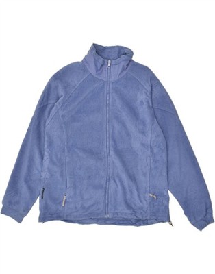 Columbia Damen Fleecejacke lockere Passform UK 16 Large blau Polyester AR40