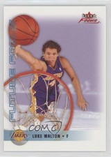 2003-04 Fleer Focus Future Focus Century Edition 6/100 Luke Walton #149 4at