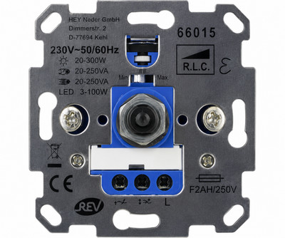 REV Dimmer, Helligkeitsregler Led 3W-300W, 0399730018 NEU & OVP