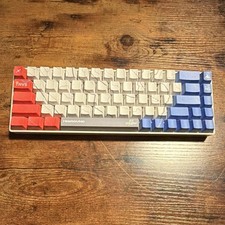 Higround HG68 Mechanical Keyboard Wired White Red Blue QWERTY