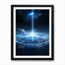 Space - Space Stock Videos & Royalt Framed Wall Art Poster Canvas Print Picture