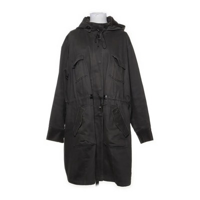 Ulla Popken, Parka, Damen, Größe: 52, Grau, Baumwolle/Polyester, Einfarbig #EaR