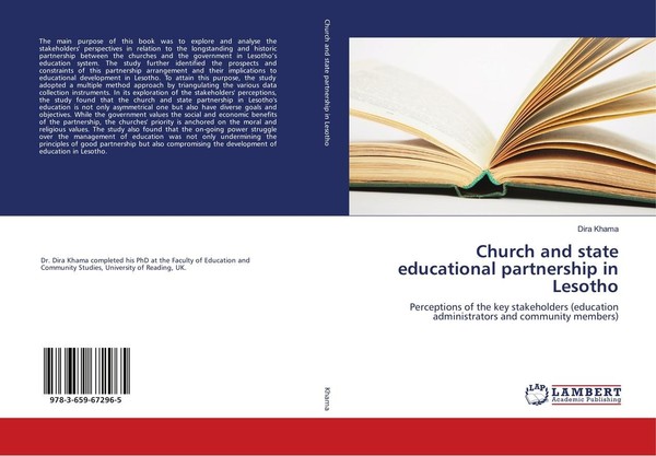 Church And State Educational Partnership In Lesotho Dira Khama-image