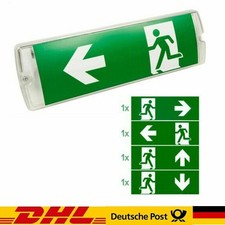 LED Notlicht Notbeleuchtung Exit Notausgang Notausgang Fluchtweg LED Beleuchtung