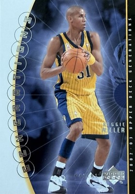 2002-03 Upper Deck Generations REGGGIE MILLER Indiana Pacers 