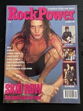Rock Power music magazine  #7 December 1991 SKID ROW
