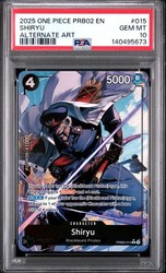 One Piece PRB02-015 Shiryu Alternate Art Rare