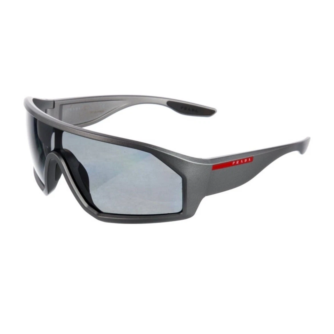 PRADA Silver Shield Sunglasses for Men for sale | eBay