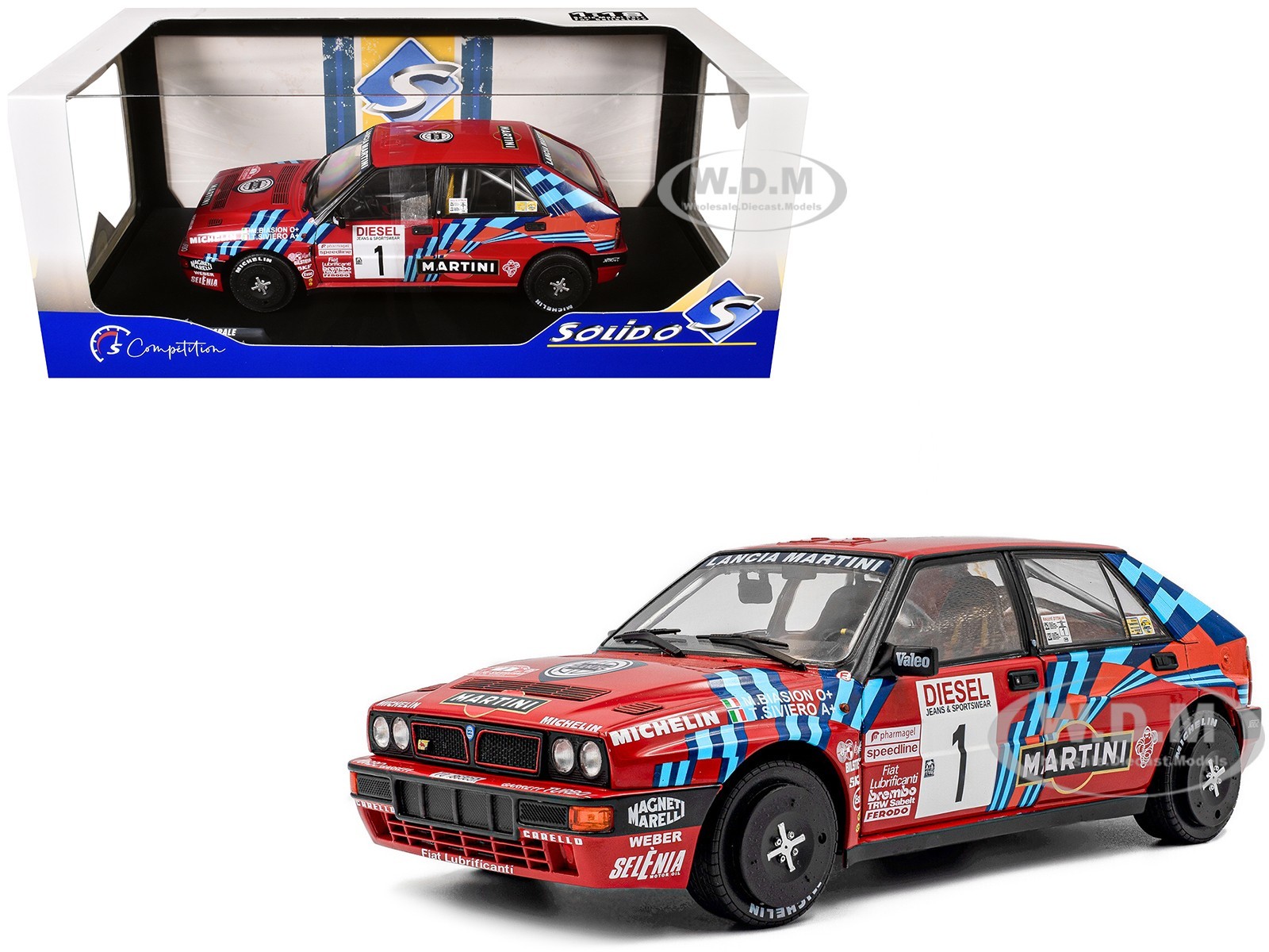 Lancia Delta Hf Integrale #1 Winner 