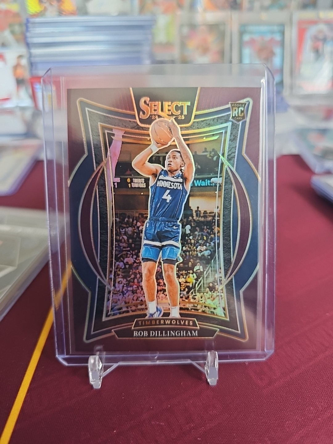 2024-25 Panini Select - Concourse Robert Dillingham #84 Maroon Prizm /175 (RC)