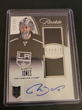 2013-14 Panini Rookie Anthology Jersey Auto #122 Martin Jones Kings /249
