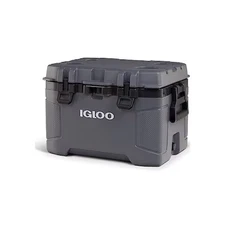 Igloo 50201 Beverage Cooler, 50 Qt, Carbonite