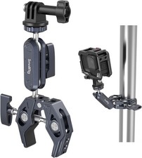 Super Clamp Mount, Ballhead Magic Arm and Adapter for Gopro Camera Monitor