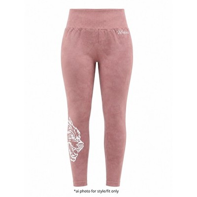 Darc Sport SHE Wolves Leggings Women's Small Pink Wolf Graphic 1 of 500