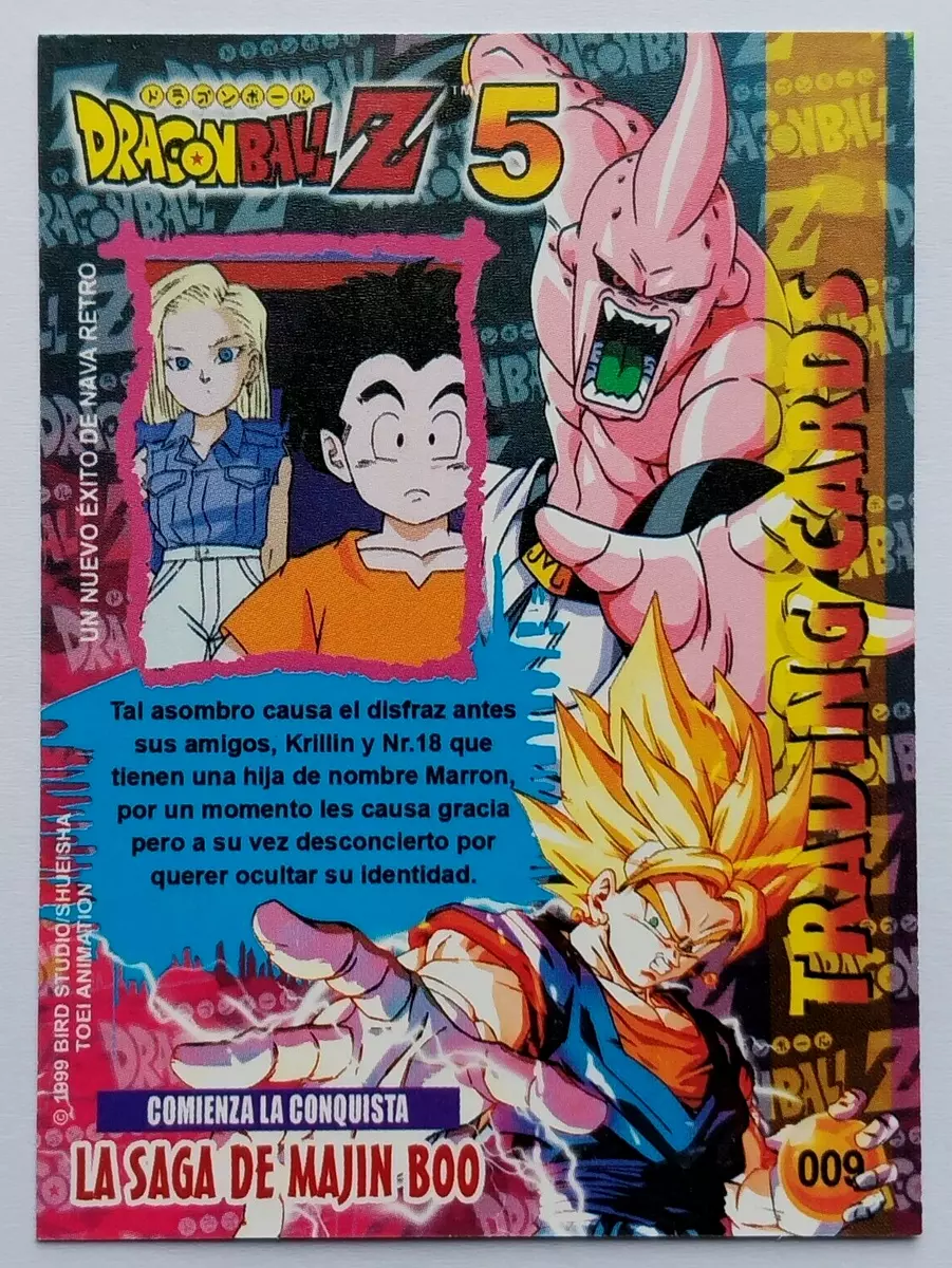 2023 CARD DRAGON BALL Z5 #009 KRILLIN ANDROID 18 MARON TCG PERU