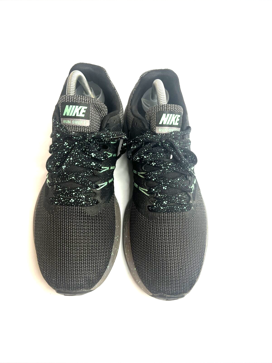 Nike Run Swift SE Black & Gray Running Shoes Sneakers Women 