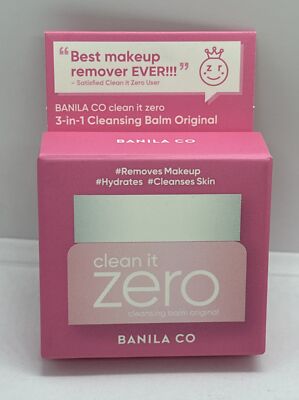 NEW 4X BANILA CO Clean it Zero Cleansing Balm Assorted Sample