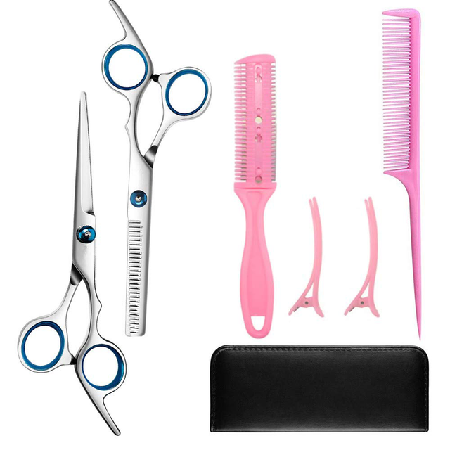 Professional Hair Cutting Scissors Set for Women Men ...