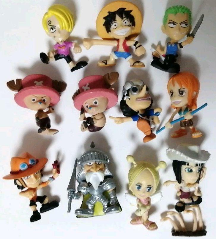 Bandai Genuine ONE PIECE Gashapon Toys Luffy Chopper Nami Sabo Action  Figure Model Backpack Pendant Toys