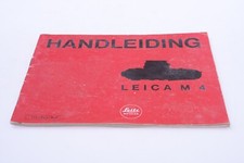   LEICA M M4 CAMERA ORIGINAL INSTRUCTIONS MANUAL DUTCH 131-2